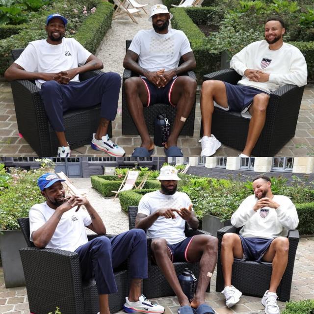 开云体育app下载-詹杜库彼此垂涎！老詹想要KD跳投 库里觊觎LBJ球商